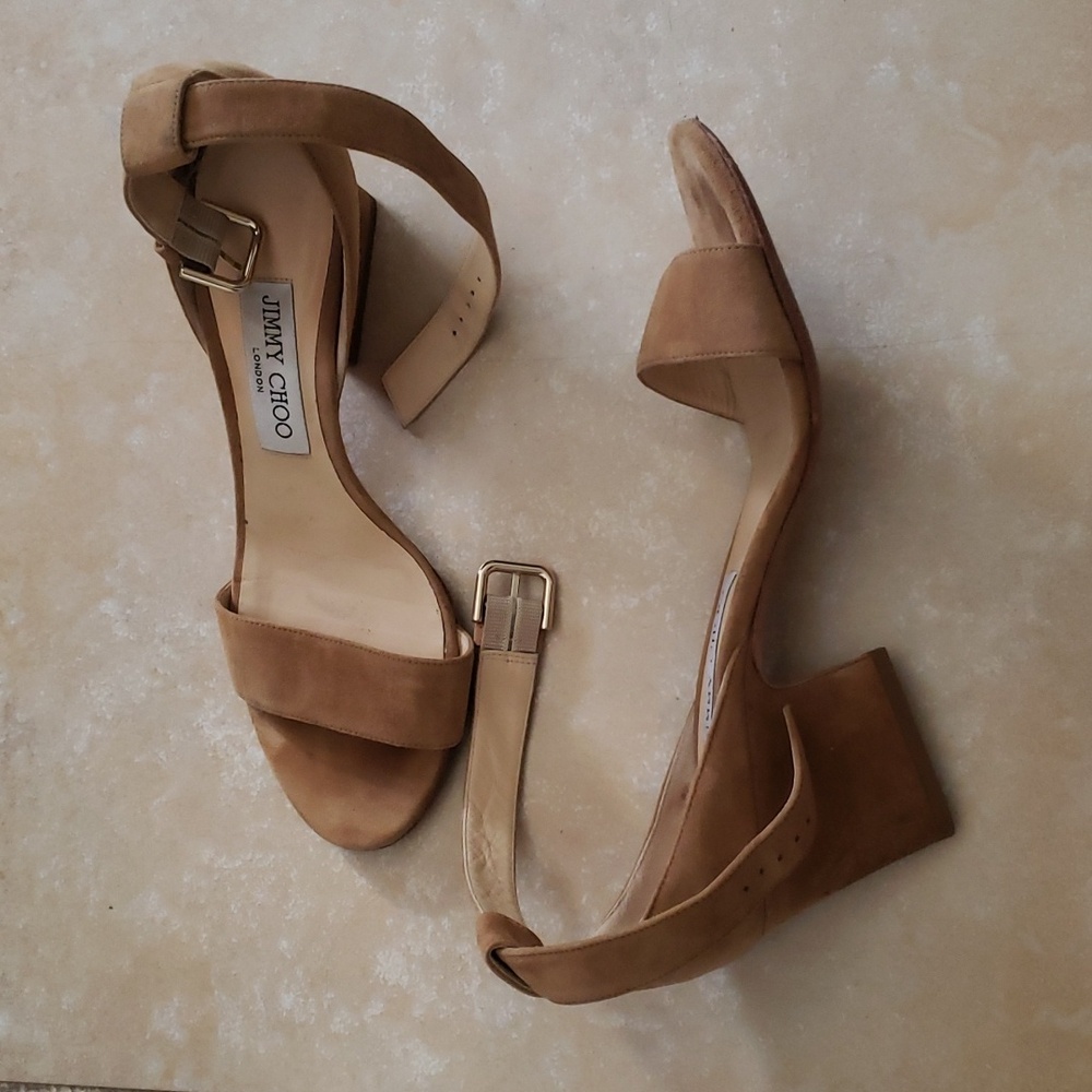 Jimmy Choo sandals shoes size 37 US size 7
